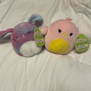 Ryder and Harmony Squishmallows Easter Gift